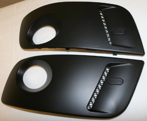 Osir Design Open Fog Light Cover - Matt Black for VW GTI, Jetta Mk5 (2006 2007 2008 2009) Exterior Accessories ZmaxAutoSport Osir Design Fog GT PC
