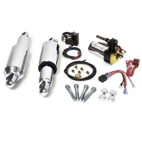 Arnott Air Suspension 13 Chrome Aldan Air Suspension Kit for 2009 & Newer Harley-Davidson Touring models - 9048-AL-C Body & Frame Parts Arnott 9048-AL-C