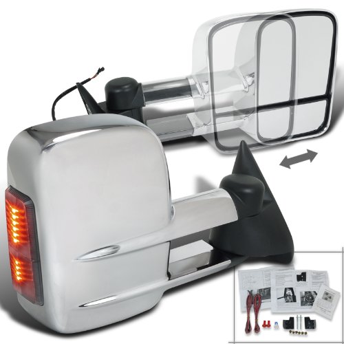 Towing Mirrors Spec-D Tuning RMX-C1088CRLED-P-FS