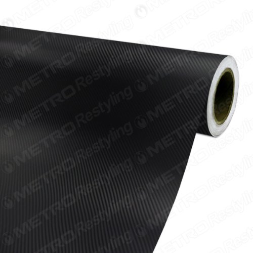 5ft x 7ft (35 Sq/ft) Arlon Ultimate PremiumPlus BLACK CARBON FIBER Vinyl Car Wrap Film CWC-503CF Decals Arlon UPP-CWC503CF-5-7
