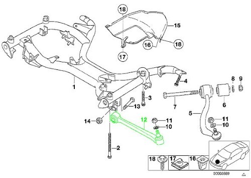 Control Arms Lemfoerder 95366558124