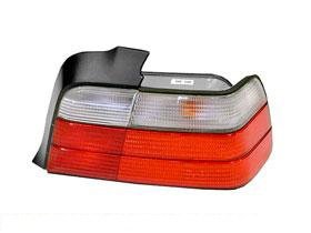 BMW e36 Sedan (4dr) TailLamp w/ CLEAR Turn RIGHT ULO (oem) rh passenger side Tail Lights ULO 42648679216