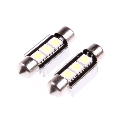 Bulbs Amtopseller AUS-39mm3ledcanbus-white-2pcs