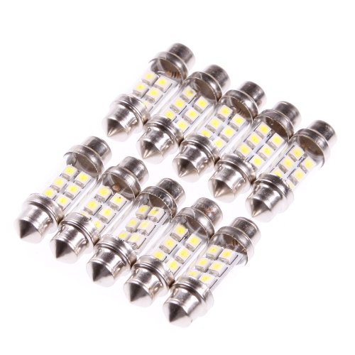 Bulbs Amtopseller AUS-36mm6led3528-white-10pcs