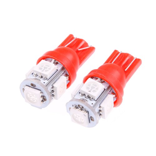 Bulbs Amtopseller AUS-T10red5led-2pcs