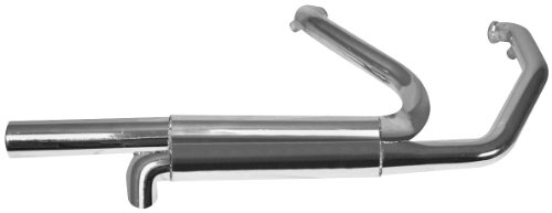 Rush Exhaust Ecofriendly 2:1:2 Headers - Chrome , Color: Chrome REC17 Parts Rush REC17