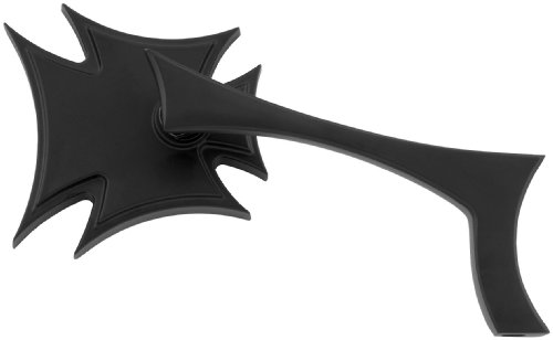 Bikers Choice Maltese Mirrors with 90deg. Stem - Black 18-375 Mirrors Biker's Choice 18-375