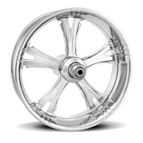 Xtreme Machine Fierce Dual Disc Front Wheel - 23x3.5 - Chrome , Color: Chrome, Position: Front, Rim Size: 23 1228-7306R-XFR-CH Rims Xtreme Machine 1228-7306R-XFR-CH