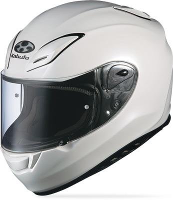 Kabuto Aeroblade III Solid Helmet , Gender: Mens/Unisex, Helmet Type: Full-face Helmets, Distinct Name: Pearl White, Primary Color: White, Size: Sm, Helmet Category: Street XF-3-74-1052S Helmets Kabuto XF-3-74-1052S