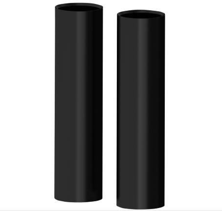 RSD Smoothie Upper Fork Covers - Gloss Black 0208-2093-B Shocks, Struts & Suspension RSD 0208-2093-B