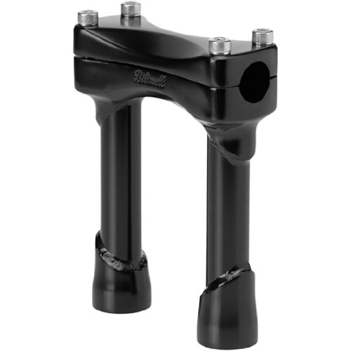 Biltwell Inc. 6in. Murdock Riser - Black MR-006-HD-BK Controls Biltwell MR-006-HD-BK