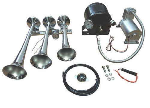 Viking Horns V107C-2 / 1007 Train Air Horn System Kit Electrical Viking Horns V107C-2 / 1007