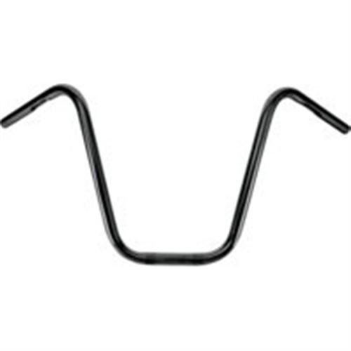 Burly Brand B28-337 Black Narrow 14 Ape Hanger Handlebar for Harley-Davidson (0601-0846) Handlebars Burly 0601-0846