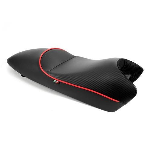 Sargent WS-514-11 Seat w/ Red Accents for 00-04 Ducati M620/M750/M900 Monster (WS-514-11) Complete Seats Sargent WS-514-11