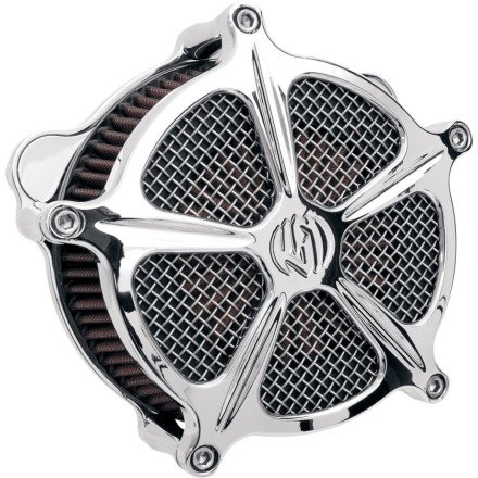 Roland Sands Designs Venturi 5 Air Cleaner For Harley-Davidson (1010-0373) Air Filters Roland Sands Design 10100373