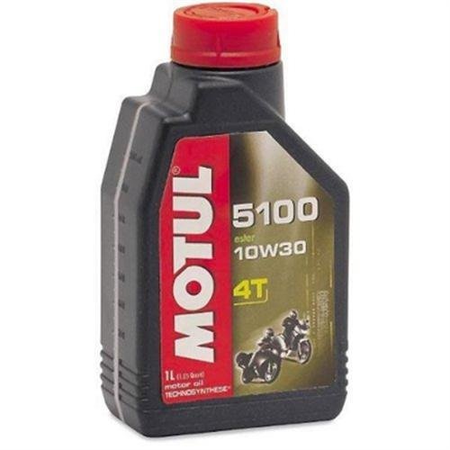 Motul 836615 5100 4T 10W30 Synthetic Blend Motor Oil 1 Liter (ea) for Off-Roads (836615) Motor Oils Motul 836615