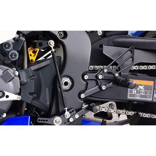 Sato Racing Aluminum Rear Sets Anodized Black for Honda 09+ CBR1000RR ABS (H-CBR109RSA-BK) Rearsets Sato Racing H-CBR109RSA-BK