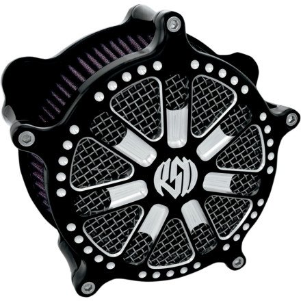 Roland Sands Designs 0206-2045-BM Slam Venturi Air Cleaner for Harley-Davidson (1010-0908) Air Filters Roland Sands Design 10100908