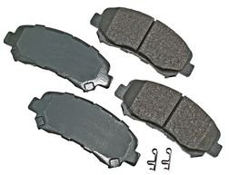 2007 - 2012 Nissan Sentra Brake Pad Disc Front Premium Brake Pads The Bumper Store ATM D1194B
