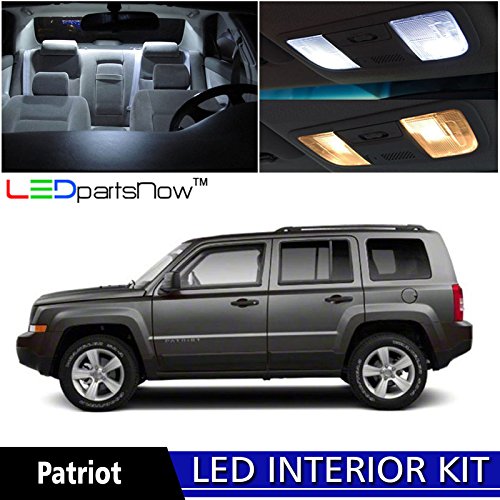 Interior & Convenience Bulbs LEDpartsNow 4PATRIOT2007UPW