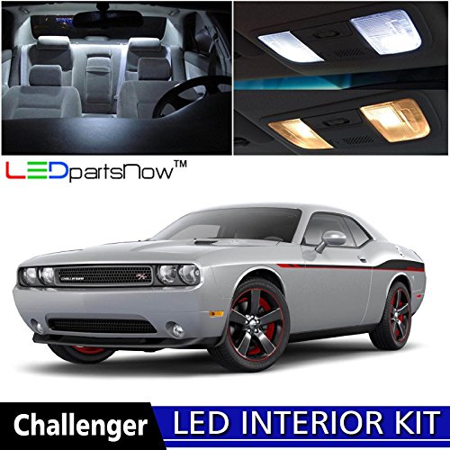 Interior & Convenience Bulbs LEDpartsNow 4CHALLENGER2008UPW