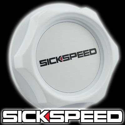 Oil Filler Caps Sickspeed WHT SUBARU OC W/ WHT SS INSERT