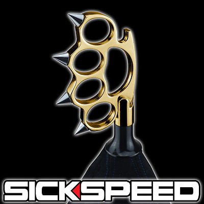 Knobs Sickspeed KNUCKLE 24K SPIKE CHRM 3/8X16