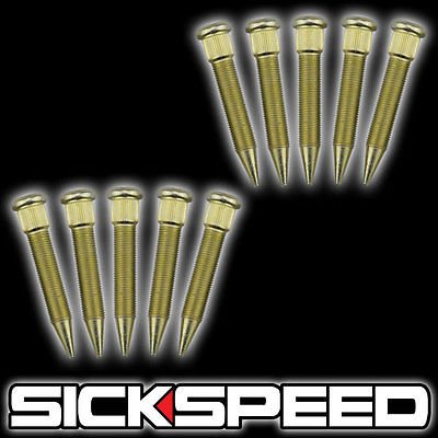 Lug Nuts Sickspeed 10PC WHEEL STUD 12X1.25