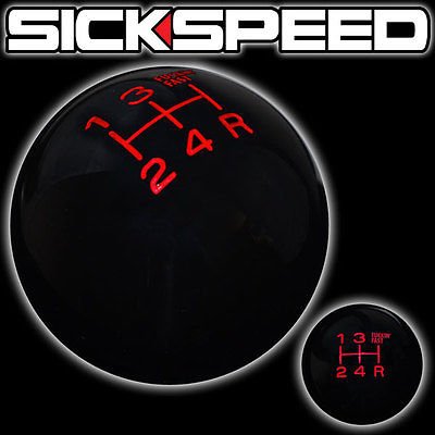Knobs Sickspeed BLK INLAY RED F*ING FAST 5RDR 10X1.25