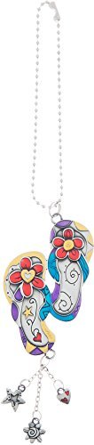 Ganz Color Car Charm, Flip Flops Women Ganz er36677