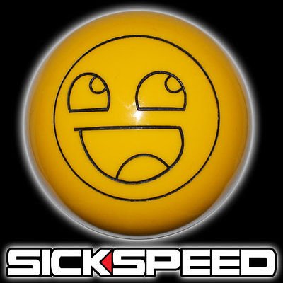 Knobs Sickspeed YEL/BLK AMAZING SMILEY 16X1.5