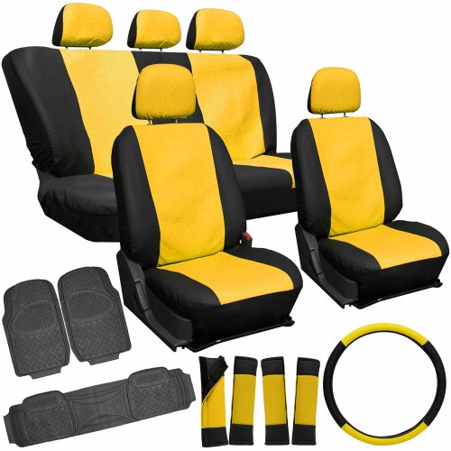 Accessories Oxgord CAR-FIAT-SCPU17-YW-BK_03-HQ-BK