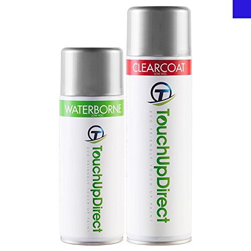 2014 Yamaha YZFR6 Motorcycle Touch-Up Paint EcoSpray+ Aerosol - Deep Purplish Blue Metallic C (Team Blue) YAM005 - Premium Package Touchup Paint TouchUpDirect TUD-1481-2014-M-AERO-104584-PKG-PP