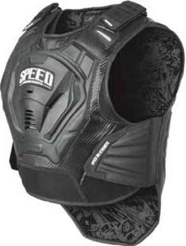 Speed and Strength Lunatic Fringe Mens Black Textile Vest - 2X-Large/3X-Large Jackets & Vests Speed and Strength 87-7067