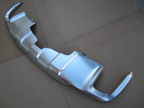 2009 2010 2011 Mercedes Benz ML550 164 Body Style (AMG Pack) Rear Satin Bumper Molding Lower Bezel Valance Bumper AMG A1648858025SA / A1648800525BM