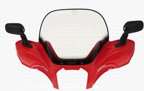 VIP-AIR 2543 Polaris Sportsman 850 XP Indy Red windshield Windshields & Accessories VIP-AIR 2543