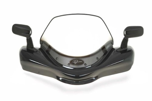 VIP-AIR 2945 Suzuki Kingquad 450 Charcoal gray windshield Windshields & Accessories VIP-AIR 2945