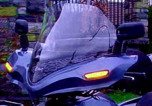 VIP-AIR 2454 Kawasaki Brute Force 650 Candy Thunder Bleu windshield Windshields & Accessories VIP-AIR 2454