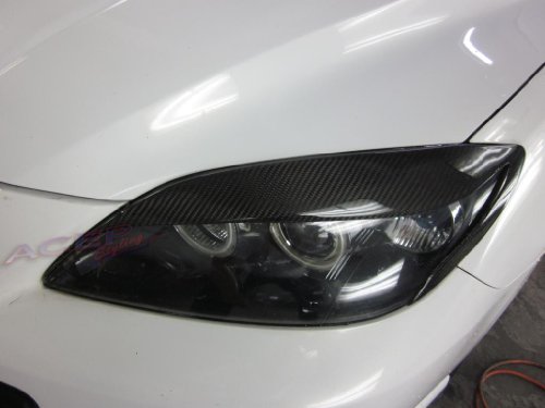 ACEP Styling Aggressor Carbon Fiber Passenger & Driver side Headlight Cover Exterior Accessories ACEP Styling AGG-304CF