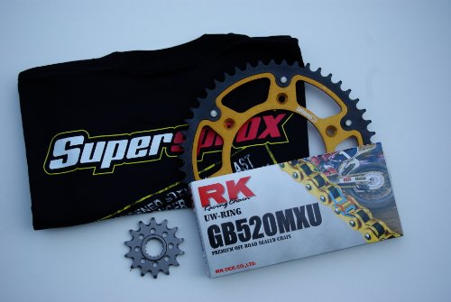 Supersprox Chain and Sprocket Set for Kawasaki KX 250 F (2006-2010) Chain & Sprocket Kits Supersprox Kit RST460 CST250