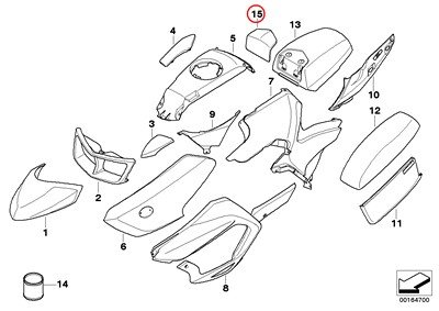 Body & Frame Parts BMW BMW7694556