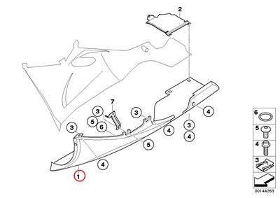 Body & Frame Parts BMW BMW7719039