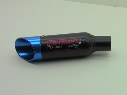 Coffman's Shorty Exhaust for Honda CBR250R Sportbike with Blue Tip Complete Systems Coffman's CMH-5070B