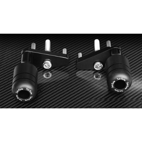 Sato Racing Frame Sliders Abrasion Resistant Delrin for Yamaha 07-08 YZF-R1 (Y-R107FS-BK) Frame Sliders Sato Racing Y-R107FS-BK