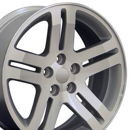 18 Silver Machined Charger Wheel Rim Fits Dodge Magnum 2006 Replica OE Wheels / Wheel1x 9474002