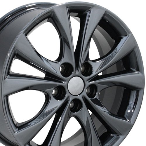 17 Fits Mazda - Mazda 3 Wheels - PVD Black Chrome 17x7 SET Replica OE Wheels / Wheel1x 9476729