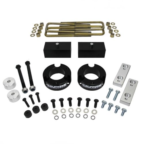 Supreme Suspensions - Toyota Tacoma 3 Front + 2 Rear Lift Kit w/ Sway Bar Extension & Diff Drop 2wd/4wd Body Lift Kits Supreme Suspensions AZM 292(3F+2R)(c-58) pro