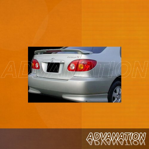 Toyota Corolla 03-08 ABS Trunk Rear Wing Spoiler Unpainted Primer Body Advan-Emotion 1-ABS115A_L4_PRIMER