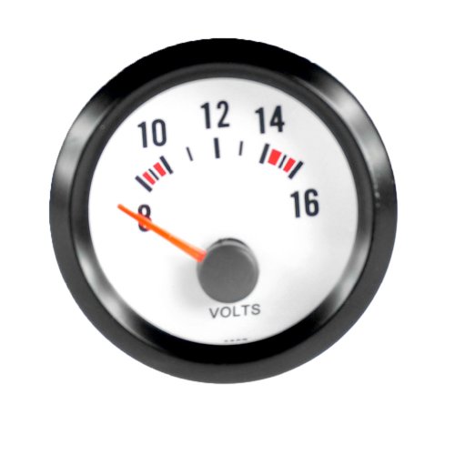 2 52mm 8V-16V CAR AUTO VOLT VOLTMETER VOLTAGE GAUGE Voltmeter Bestfavor 003C017048