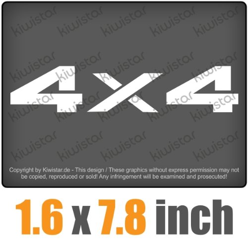 4x4 1.6 x 7.8 inch JDM Decal Sticker Aufkleber Racing DUB Die Cut Bumper Stickers Kiwistar csf0361_21